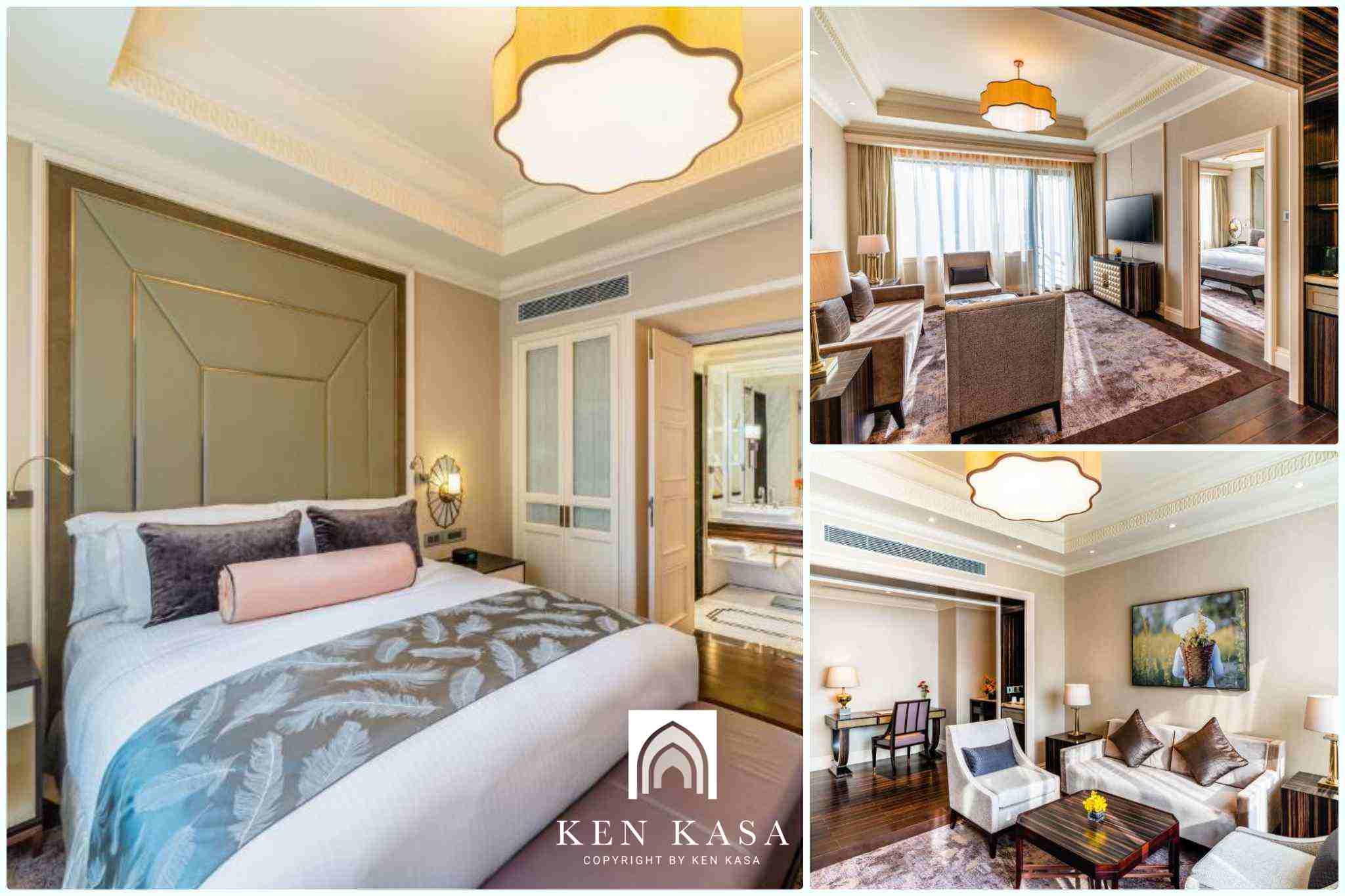 Kh&ocirc;ng gian trong ph&ograve;ng suite 